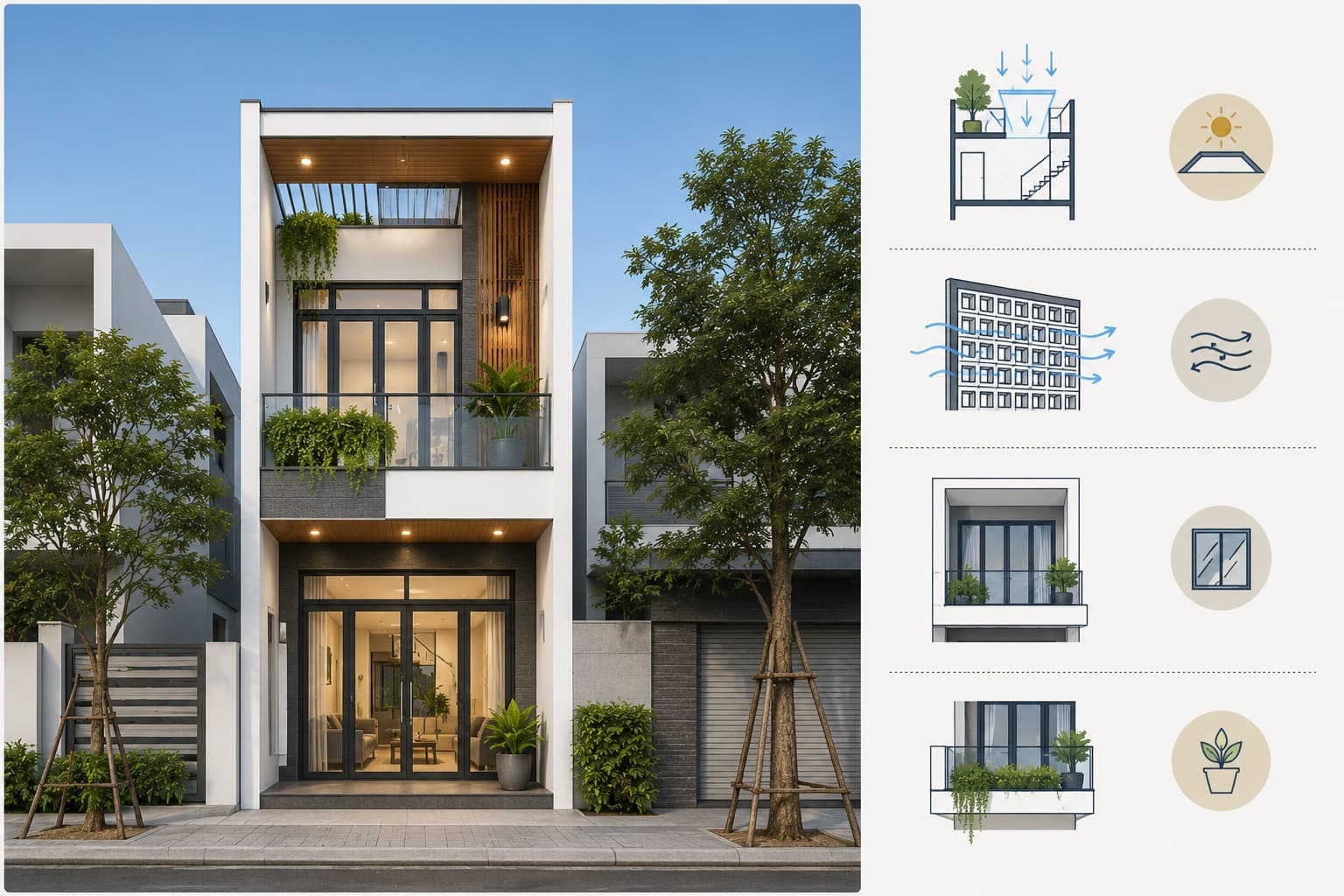 20+ Mẫu Nhà 2 Tầng Đẹp: Xu Hướng Thiết Kế & Chi Phí Tối Ưu