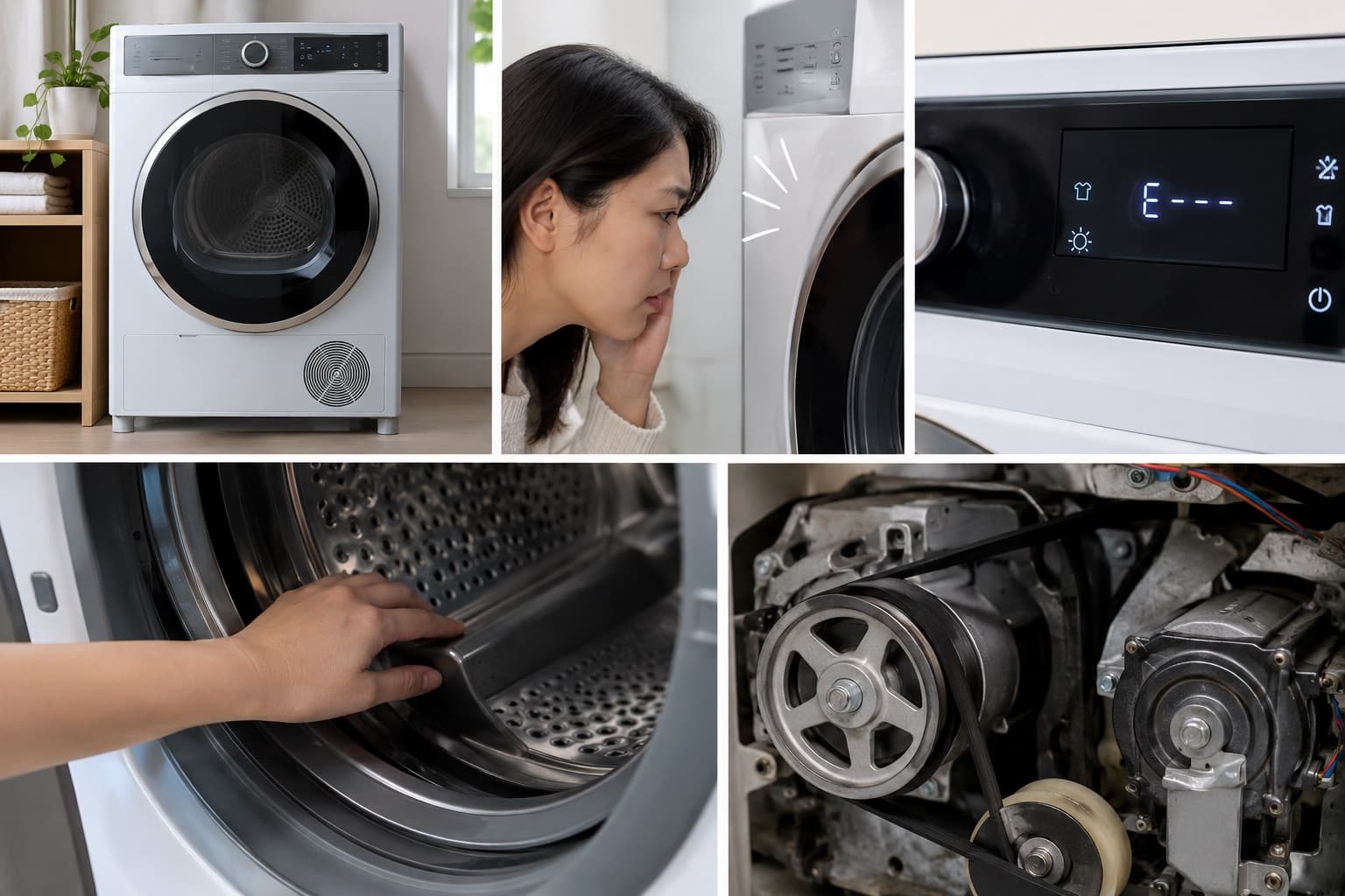 Nguyên Nhân Máy Sấy Electrolux Không Quay & Cách Sửa